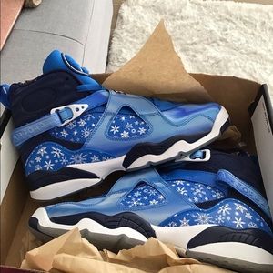 AIR JORDAN 8 RETRO GS 'SNOWFLAKE'